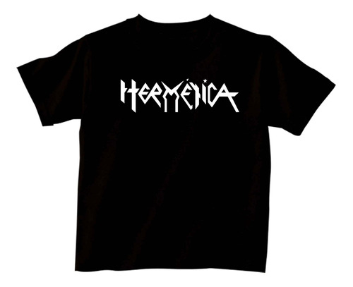 Remeras Infantiles Hermética Metal |de Hoy No Pasa| 1 V