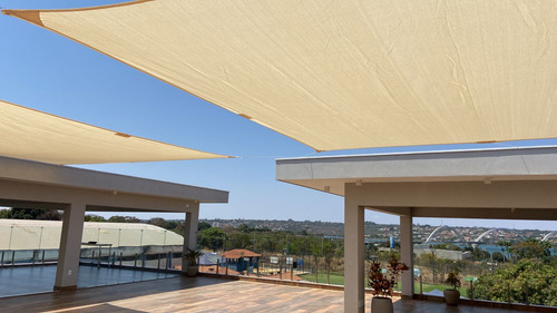 Tela Toldo Shade Sombreamento Sombralux 4x4 Cores