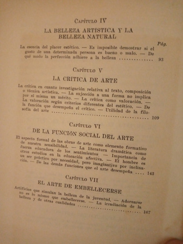 El Arte, Los Críticos Y Usted. Curt Ducasse, Impecable