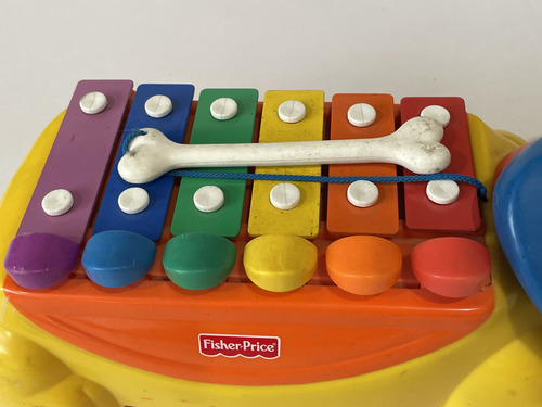Perrito Perro Marimba Fisher Price Mattel 2002 Juguete Usado (Usado)
