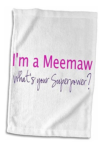 3d Rose Soy Un Meemaw. Whats Your Superpower - Regalo Divert