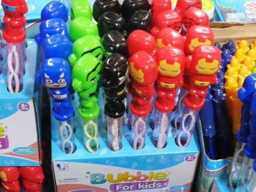 Divertida Vara Burbujas Sorpresa Regalo Niños Niñas