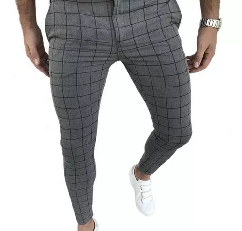 Pantalon Cuadriculado Hombre MercadoLibre 📦