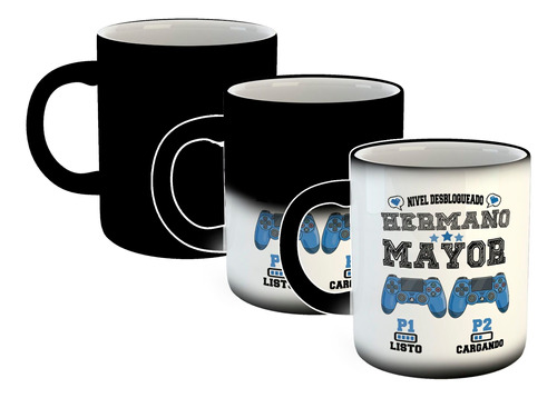 Taza Magica Nivel Desbloqueado Hermano Mayor