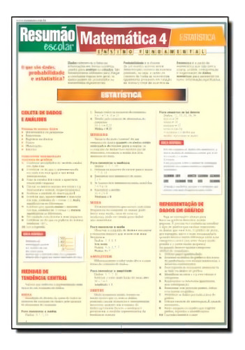 Matematica 4 - Estatistica