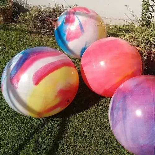 5 Pelotas Inflables Gigantes 60cm.