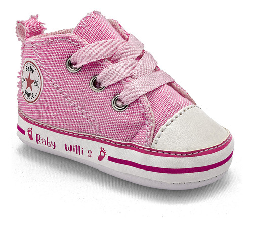 Tenis Niña Willis Hunter Rosa 120-998