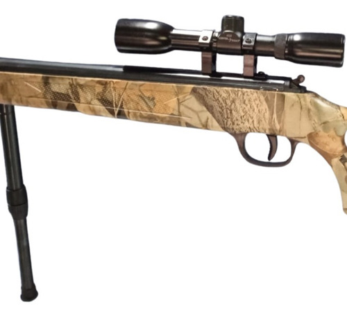 Chumbera Rifle Nitro Piston Con Bipode Incluido 5.5 1050 Fps