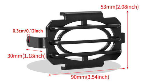 2x Protector De Lámpara Led De La Lámpara De La Lámpara