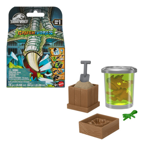 Jurassic World Dinosaurio De Juguete Crushivores