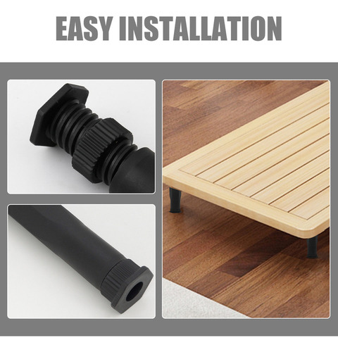 Base De Cama, Patas De Soporte Para Armazón De Cama, 4 Unida