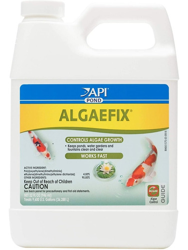 Pond Algaefix 946ml Anti Algas Lagos Estanques Fuentes Peces