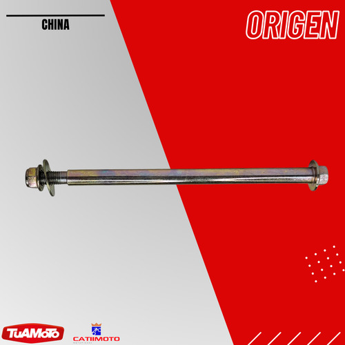 Eje De Rueda Delantero Para Moto Yamaha Ybr 125 Catiimoto