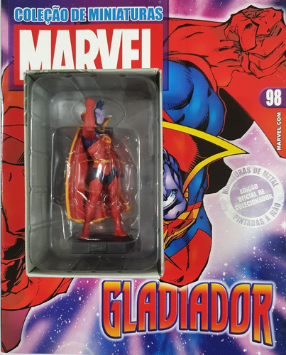Marvel Figures Eaglemoss Gladiador Nº98 Miniatura