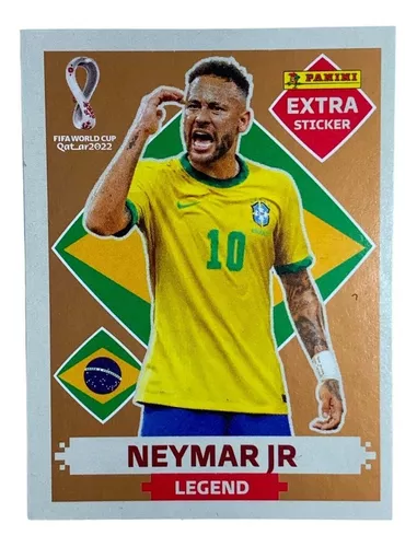 Figurinha Copa do Mundo Extra Mbappé Bronze