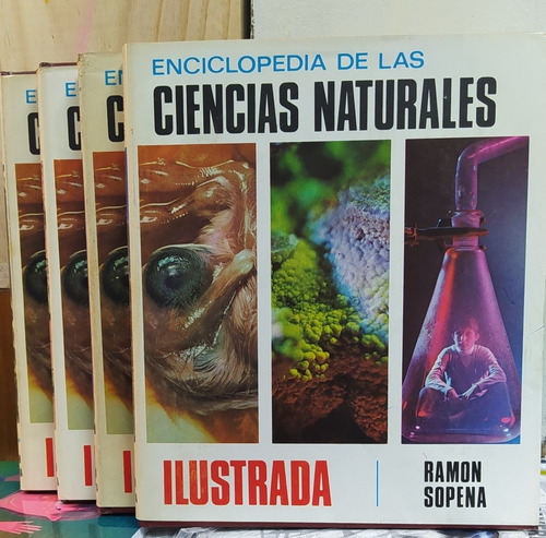 Enciclopedia De Las Ciencias Naturales Ilustrada 4 Tomos