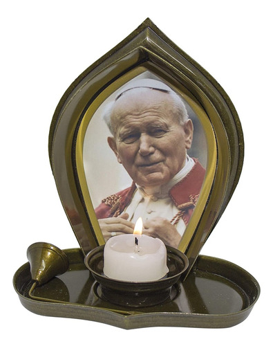 Vela Papa Juan Pablo Ii  Religioso Cristiano Luz Colecc...