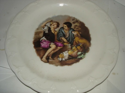 Plato De Porcelana Krauthein Made In Germany En Perfecto Est