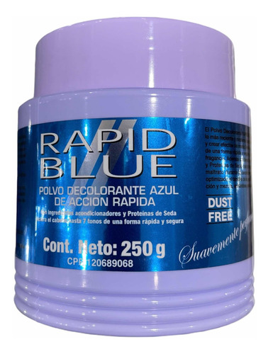 Decolorante Rapid Blue 250gr Original 