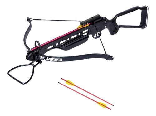 Ballesta De Caza 150 Lbs +2 Flechas Negro Xtr P