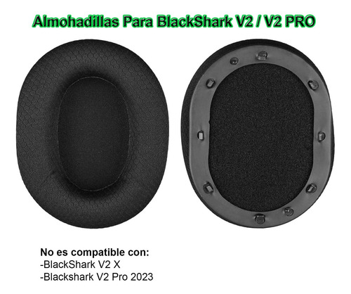 Almohadillas Para Audifonos Razer Blackshark V2 / V2 Pro