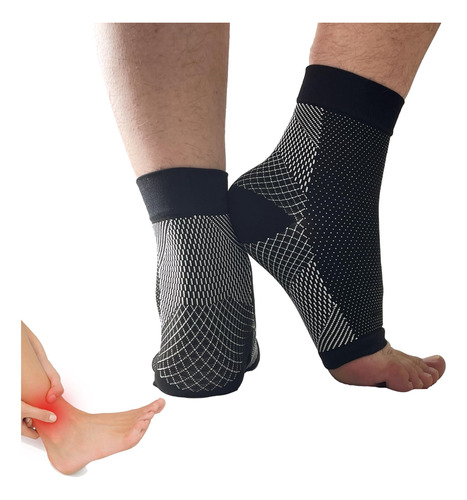 Calcetines De Compresion Para Fascitis Plantar, Manga De Com