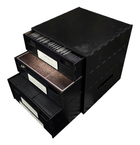 Big Box Black Com Gavetas Para O Senhor Dos Anéis: Jornadas