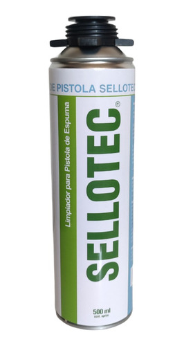 Limpiador De Espuma De Poliuretano 500ml  Cleaner Sellotec