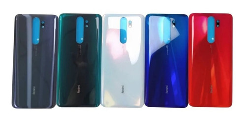 Tapa Trasera Xiaomi Note 8 Pro Con Adhesivo Azul Original