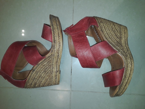 Sandalias Coral Taco Chino 37