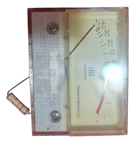 Vu Meter Nakamichi Analógico Vintage Funcionando (Usado)