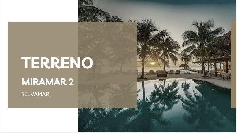 Vendo Terreno, Selvamar Miramar 2, Playa Del Carmen, Quintan