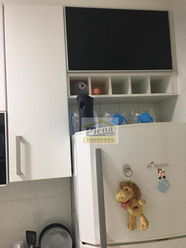 Imagem 14 de 30 de Apartamento Com 2 Dormitórios À Venda, 50 M² Por R$ 220.000 - Jardim Santa Maria (nova Veneza) - Sumaré/sp - Ap0959