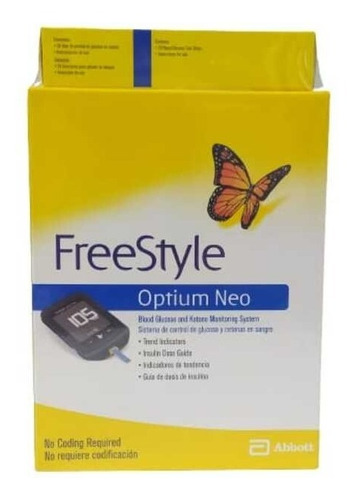 Glucometro Optium Kit Neo Con Lancetas  De Regalo
