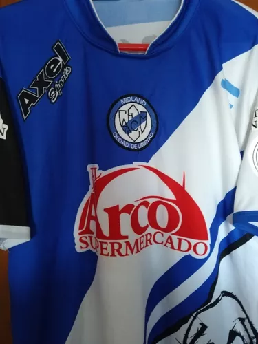 Camiseta Ferrocarril Midland ⚪🔵⚪ en Doble Vidrio