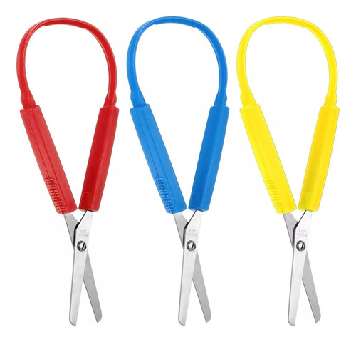 Para 3 Tijeras De Rizar De Diseño Ajustable, Tijeras