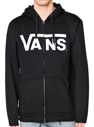 Campera Con Capucha Vans  Vn0a4a5my28/neg