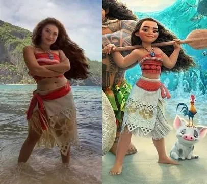 Trajes de moana para adultos hotsell