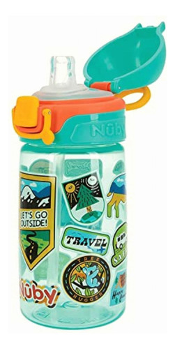 Nuby Kids No Spill Flip-it Adventure And Travel Sticker
