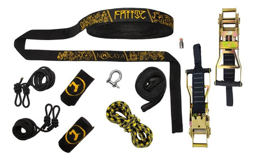 Kit Friitz 25m Pro Trickline C/ 2un. Ergo - Nokaya Slackline