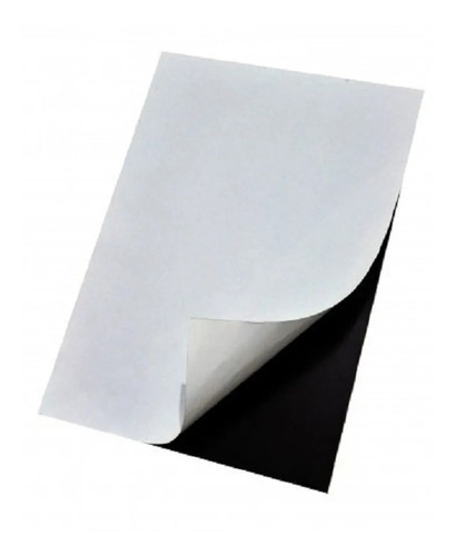 Imagem 1 de 1 de Manta Magnética 0,3m Imã Adesivada A4 50 Folhas Fermag