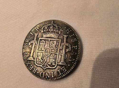 Moneda Ocho Reales Plata (Usado)