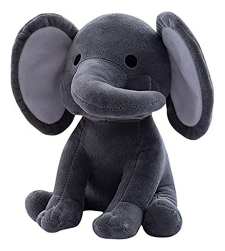 Muñeco De Peluche - Animal De Peluche De Elefante, Suave Plu