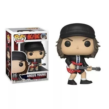 Funko Pop Rocks Ac/dc Angus Young Banda Rock Original