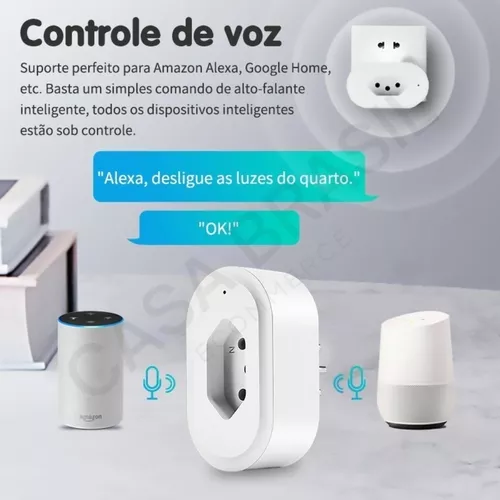 Tomacorriente Inteligente Para Domotica Alexa Y Google Home - $ 29.900
