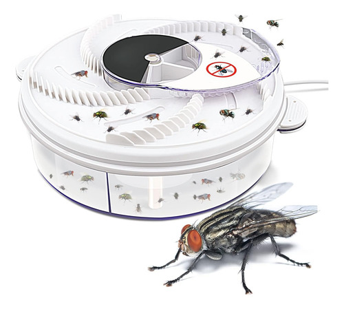Bandeja Atrapa Moscas Mosquito Eléctrico 220 V Aspirador Gs