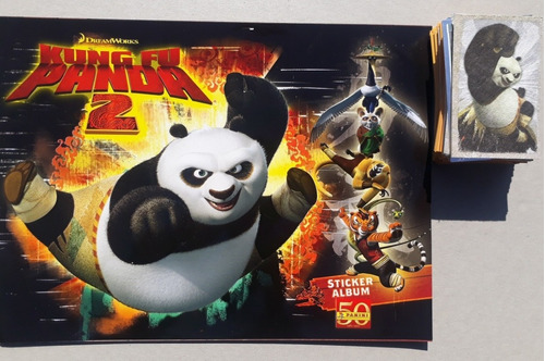 Álbum Kung Fu Panda 2 + 174 Láminas A Pegar (90,6% Láminas).