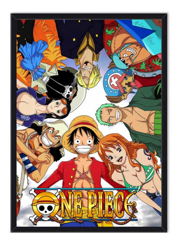 Cuadro Enmarcado - Póster Manga One Piece