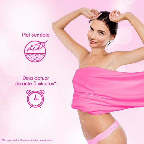Crema Depiladora Veet Silk & Fresh Piel Sensible 200 Ml
