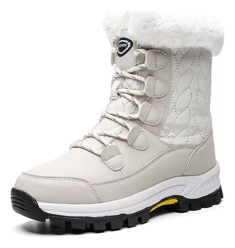 Nuevas Botas De Nieve De Invierno Impermeables Y Cálidas Par